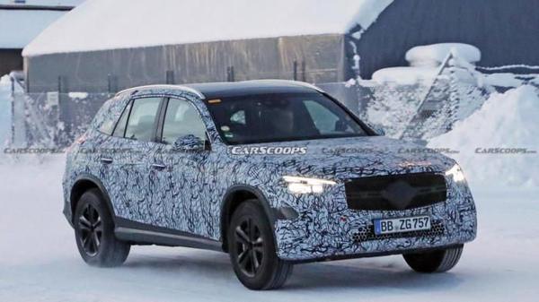 Phát hiện Mercedes-Benz GLC 2023 chạy thử nghiệm, dự kiến ra mắt vào năm 2022