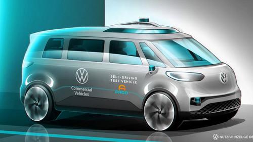 Volkswagen sẽ ra mắt xe van ID.Buzz tự lái cấp độ 4 vào năm 2025