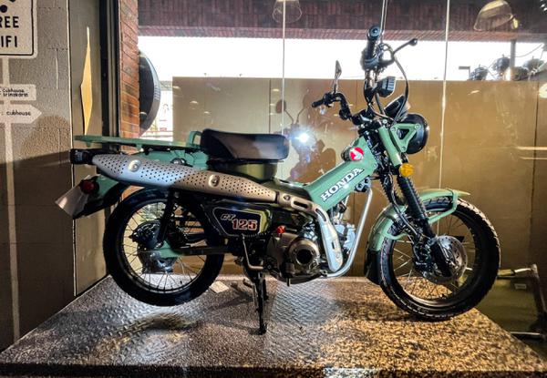 Mẫu xe Honda CT125 sở hữu màu sắc hoàn toàn mới