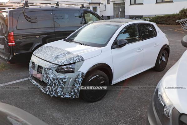 Lộ diện Peugeot 208 bản facelift từ trong ra ngoài