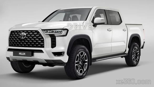 Bán tải Toyota Hilux sắp có phiên bản chạy điện tiết kiệm xăng