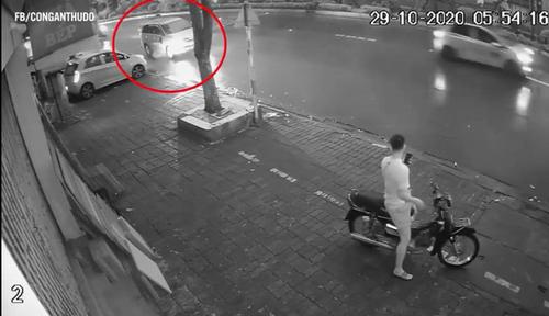 Công an truy tìm chủ phương tiện gây tai nạn tại thị trấn Phùng rồi bỏ trốn