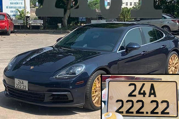 Porsche Panamera biển “ngũ quý 2” của đại gia Lào Cai
