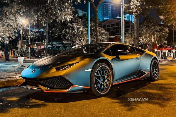 Siêu xe Lamborghini Huracan "lên đồ" cực ngầu tại Việt Nam