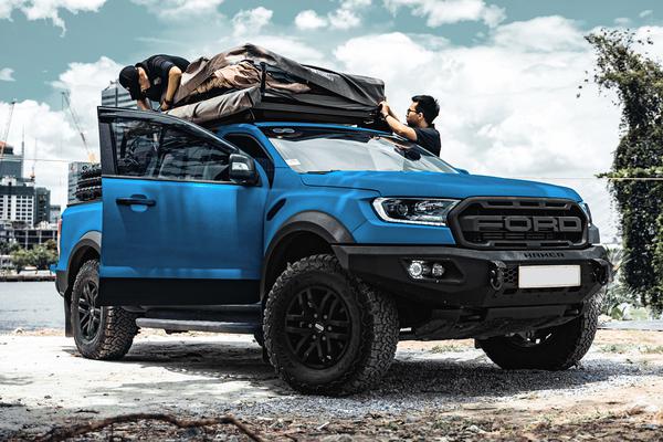 Ford Ranger Raptor bản độ cắm trại với chi phí 500 triệu đồng