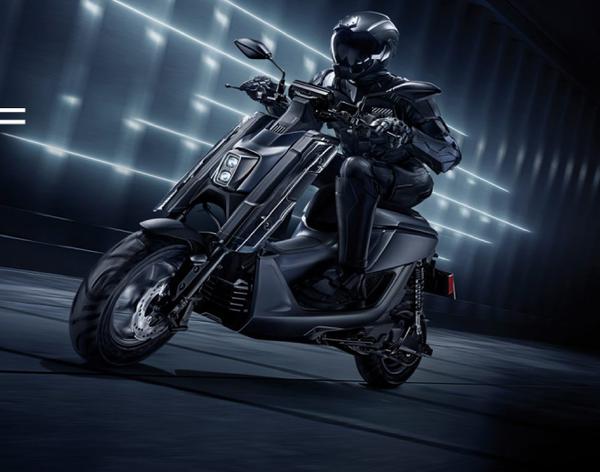 Yamaha ra mắt xe ga điện với thiết kế độc đáo