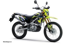 Kawasaki tung hàng nóng Kawasaki KLX150 SE 2021 với xanh noen cực chất