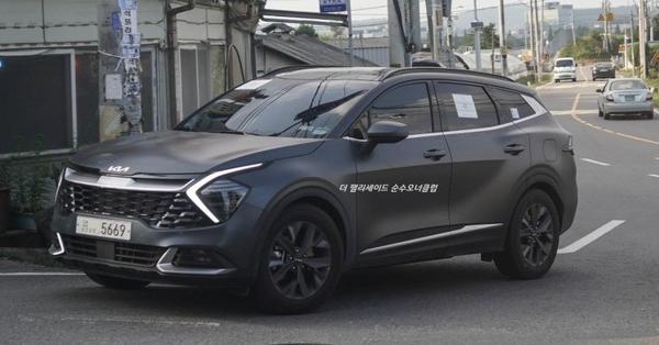Hyundai Sportage 2022 lộ ảnh thực tế, sở hữu màu sơn ngoại thất mới lạ mắt