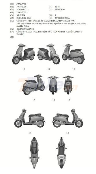 Lộ thông tin về xe máy điện hoàn toàn mới của VinFast