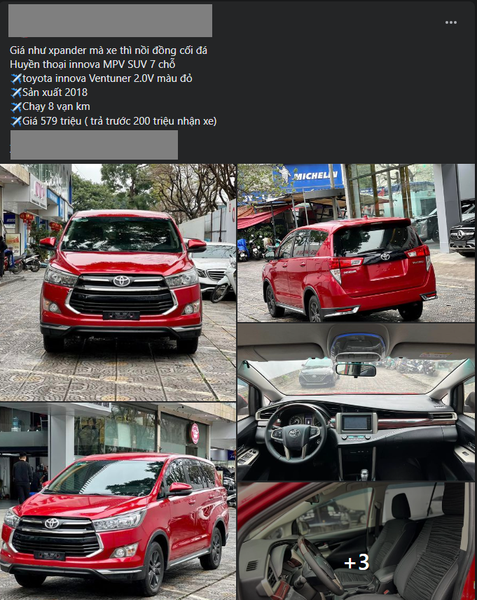 Cơ hội tốt để mua Toyota Innova giá tốt