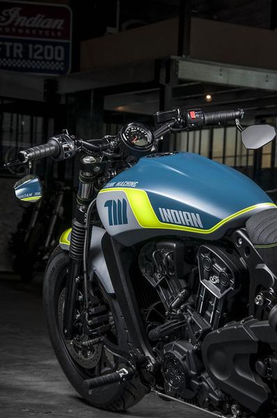 Những hình ảnh về mẫu xe Scout Bobber Sixty Neon Limited Edition