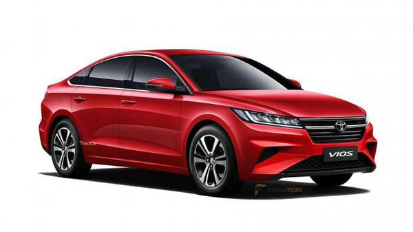 Toyota Vios 2023 lộ diện với ngoại hình lột xác hoàn toàn