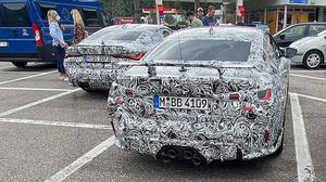 BMW M4 lộ ống xả trung tâm xếp chồng lên nhau, có thể sẽ là một chiếc GTS