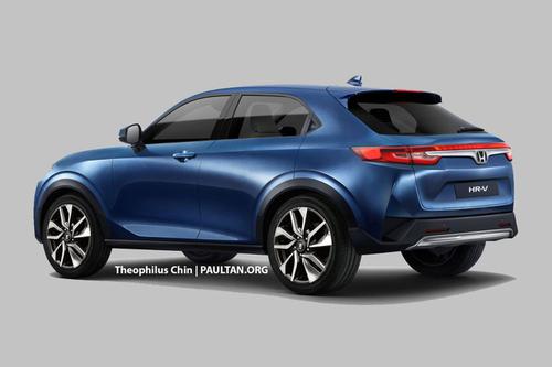 Lộ diện bản phác thảo của Honda HR-V 2021