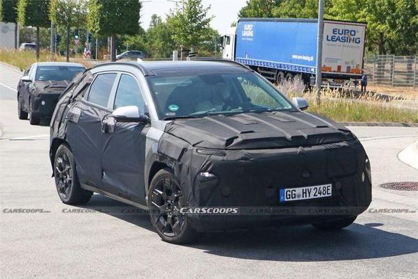 Hyundai Kona bản chạy điện lộ diện với ngoại hình mới lạ