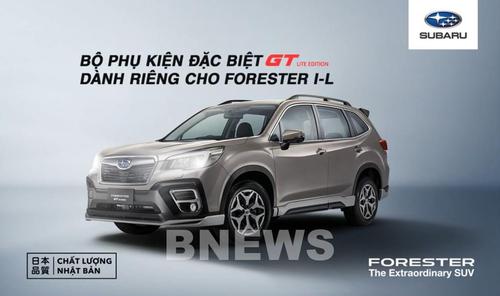 Subaru ra mắt gói phụ kiện GT Lite Edition độc quyền cho Forester 2.0i-L