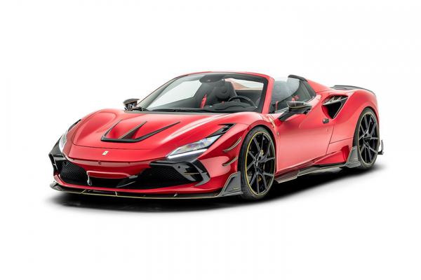 Ngắm Ferrari F8 Spider bản độ Mansory mạnh 880 mã lực