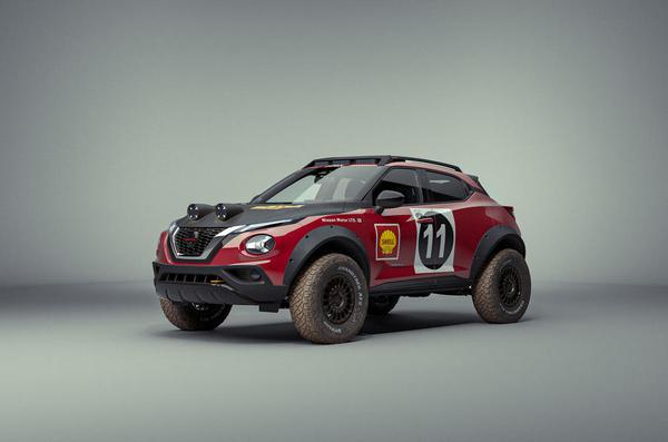 Nissan Juke bản xe đua kỷ niệm chiến thắng tại Đông Phi của chiếc Nissan 240Z