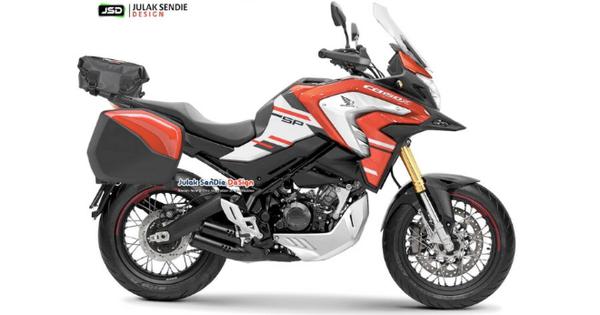 Mô tô phượt đường dài Honda CB150X Sport Adventure Touring lộ diện