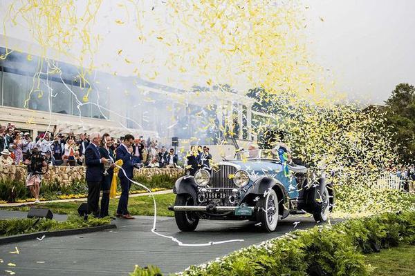 Duesenberg Model J 1932 thắng giải "Best of Show" tại Pebble Beach