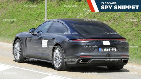 Bắt gặp Porsche Panamera facelift chạy thử nghiệm trên phố