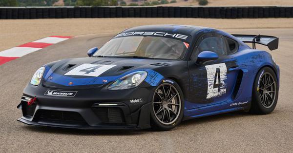 Xe đua Porsche 718 Cayman GT4 RS Clubsport ra mắt