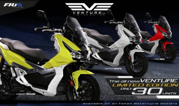 FKM Venture 150 ra mắt với ngoại hình giống Honda ADV 150