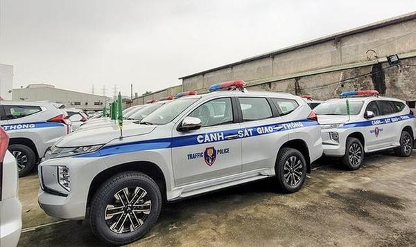 Mitsubishi Pajero Sport được sản xuất nhằm phục vụ CSGT Việt Nam