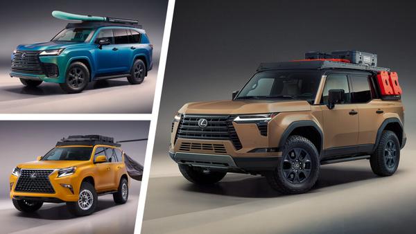 Lexus GX 2024 mới chiếm vị trí trung tâm tại triển lãm Sema