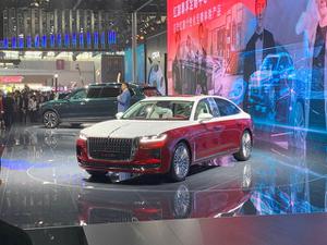Triển lãm ô tô Bắc Kinh diễn ra ở Trung Quốc mẫu xe Hongqi H9+ thu hút sự chú ý đặc biệt