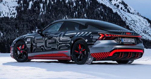 Audi e-tron GT 2021 chốt ngày ra mắt vào 9/2 sắp tới