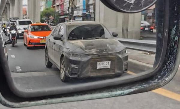 Toyota Vios thế hệ mới chạy thử nghiệm tại Thái Lan với nhiều nâng cấp ngoại thất