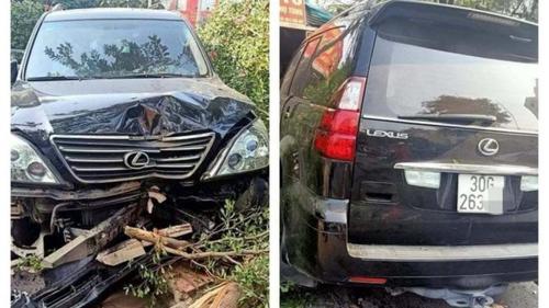 Lexus gây ra tai nạn kinh hoàng khi lao ngược chiều với tốc độ cao