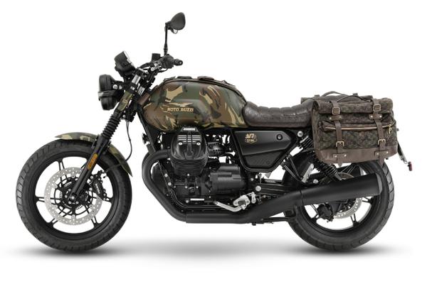 Moto Guzzi V7 "bùng nổ" khi kết hợp cùng Gucci và Palace