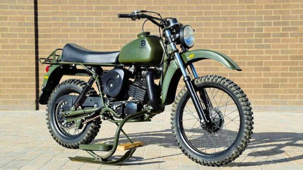 Mẫu xe Husqvarna Model 258 Military sẽ được bán đấu giá tại Mecum Auctions