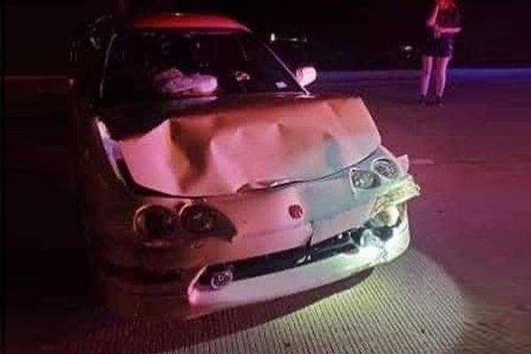 Honda Integra Type R 1998 chưa kịp đến tay chủ mới đã gặp tai nạn vỡ nát