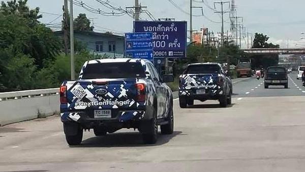 Rò rỉ hình ảnh về Ford Ranger thế hệ mới