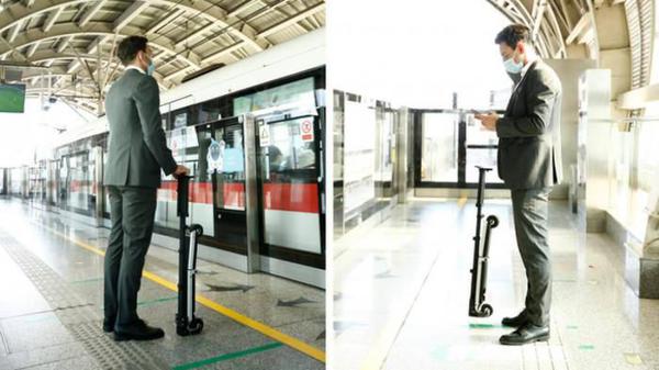 Chiếc xe scooter điện nhỏ nhất thế giới nặng chưa đến 4kg, giá chỉ từ 6,8 triệu đồng