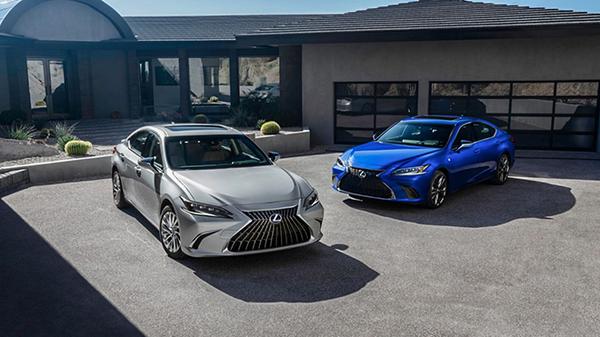 Lexus ES 2022 công bố giá bán tại Mỹ, có tùy chọn màu ngoại thất mới