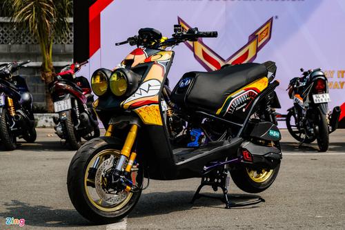 Yamaha BWS được trang bị gói độ khiến cho mẫu xe vô cùng đẹp mắt