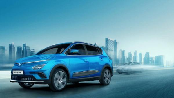 Xe điện VinFast VF e34 ưu đãi 100% phí trước bạ đi cùng nhiều khuyến mãi khủng