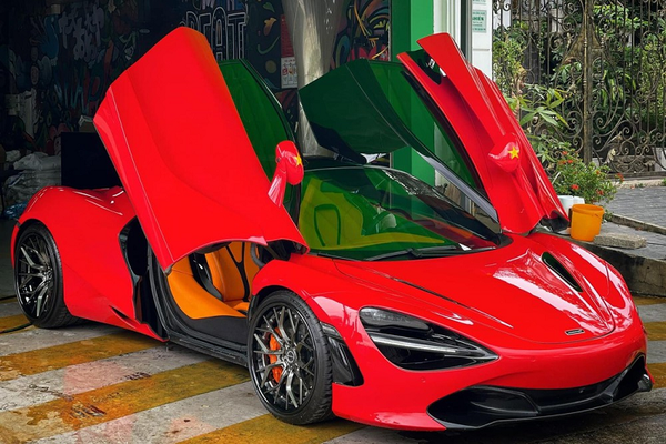 Ảnh siêu xe McLaren 720S hơn 20 tỷ được đại gia Sài Gòn độ chất lừ