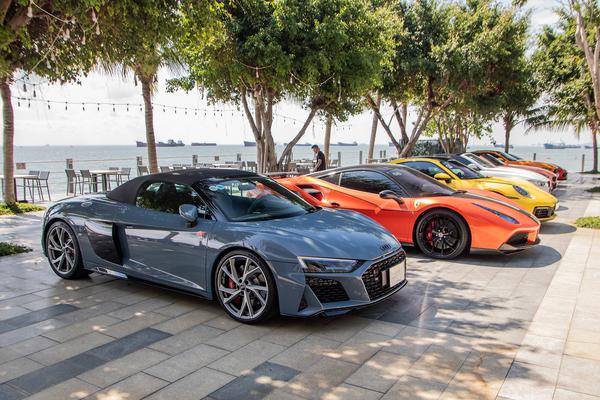 Mãn nhãn với loạt siêu xe thể thao đắt tiền tập trung tại TP Vũng Tàu