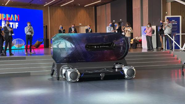 Mẫu xe độc đáo được trang bị lốp hình cầu