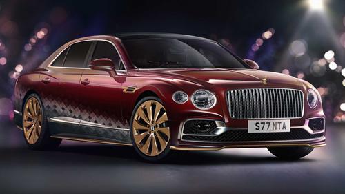 Bentley Flying Spur phiên bản mừng Giáng sinh mang phong cách xe tuần lộc độc đáo