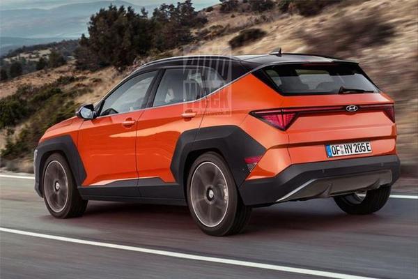 Lộ thiết kế Hyundai Kona 2023 với ngoại hình "lột xác" ấn tượng