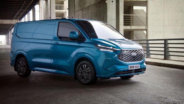 Xem trước xe tải điện tương lai Ford E-Transit Custom 2023