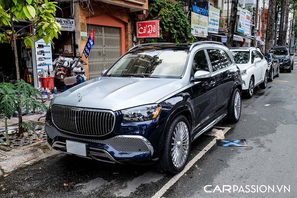 Bộ ảnh Mercedes-Maybach GLS 600 giá 16 tỷ, màu sơn độc nhất Việt Nam