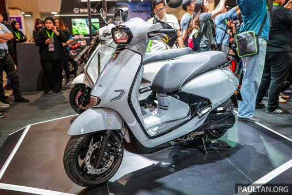 Ra mắt SYM Tuscany với thiết kế y hệt Vespa Sprint