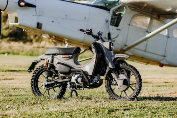 Honda Super Cub 125X sở hữu diện mạo khá đặc biệt dưới bàn tay hãng độ Motocicli Audaci